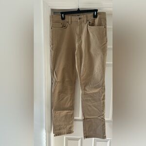 Eddie Bauer Men’s Tan Straight Fit Pants Size 34X34